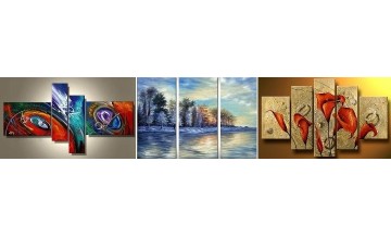 Group oil painting sets on sale!