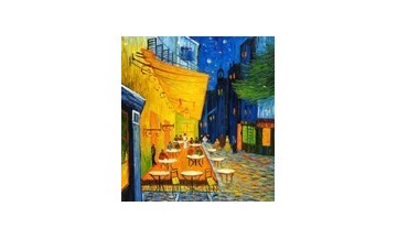 Cafe oil painting reproduction art gallery