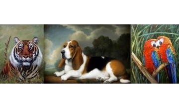 Animal oil painting reproduction art gallery on sale!