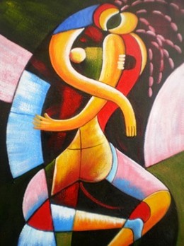 Abstract 2 oil painting