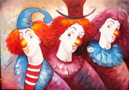 Clowns-Oil-Painting-art-gallery
