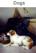 dog  oil paintings for sale