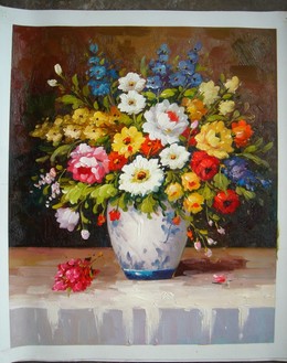 Flowers 1 oil painting