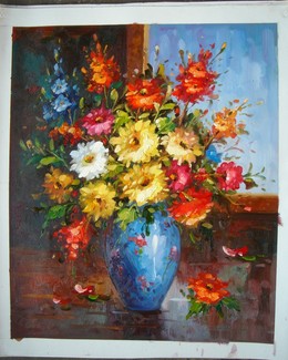 Flowers 1 oil painting