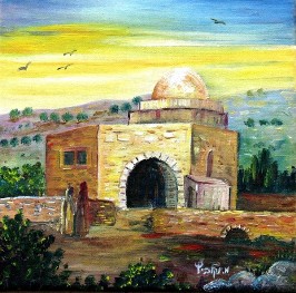 Kever Rachel II modern oil painting